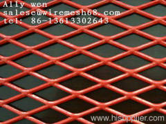 Raised/Flattened expanded metal mesh