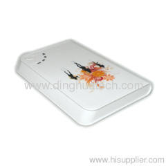 High quality ABS colorful case protable mobile source (6000 mAH)