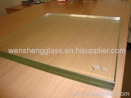 cear and colorful laminated glass