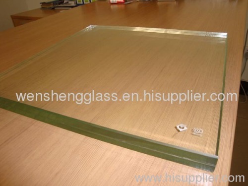 cear and colorful laminated glass