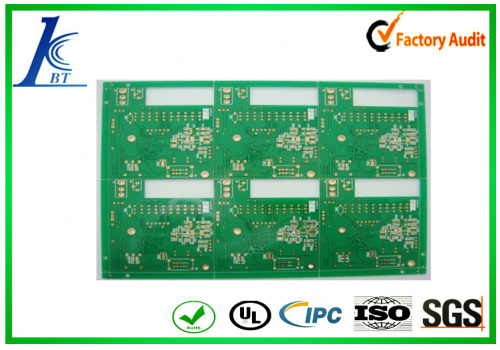Single-sided PCB with green mask in good performance.shenzhen pcb factory