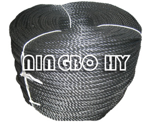 3-4 Srand Black PE Rope