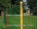 Electro galvanized Mesh Panel Fencing / Barrier Fence Mesh , 75 x 75mm