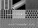 Square Hole Galvanized Perforated Metal Mesh , aluminum