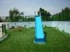 Field green Outdoor Artificial soccer grass , fibrillated , dTex 8800 for football