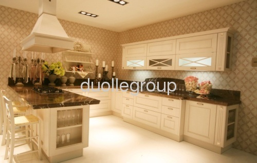 PVC European Style Kitchen Cabinets