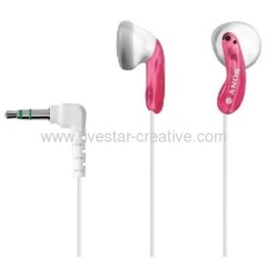 Pink Sony MDR-E10LP Fashion Earbud Earphones