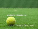 Fibrillated tennis recycled artificial turf / grass for exhibition , roadside
