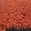 Fire - proof field Tennis White / olive / red artificial turf custom for playground
