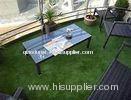 W shape green Commercial Artificial Grass grass lawns / fake lawn grass