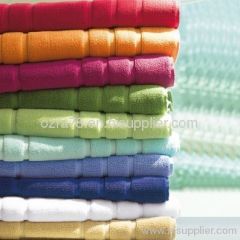 Terry cloth bath mats