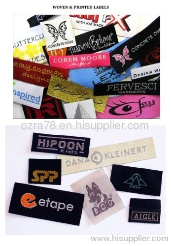 Custom Woven Garment Labels