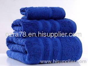 Terry cloth bath towels