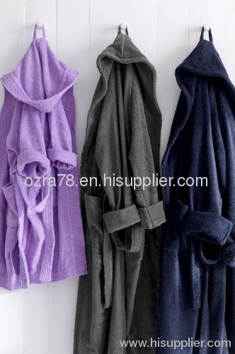 Cotton Hooded Bath Gowns