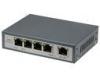 1.6 Gbps 10 / 100M 4 Port Power Over Ethernet / POE Switch for Security Protection