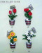 Metal tablecloth clip with colorful painting