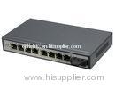 9 Port PoE Switch With 4-Port PoE And 1-Port Fiber