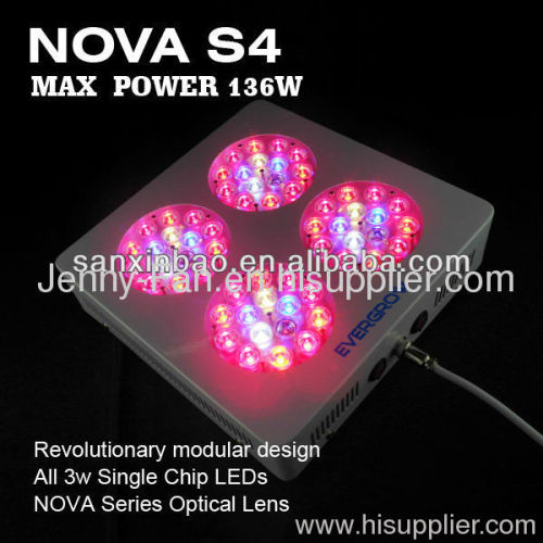 136W High Power Led Plant Grow Light S4