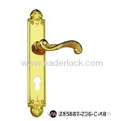Aluminum wood door handle