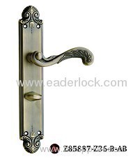 Aluminum wood door handle