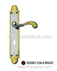 Aluminum wood door handle