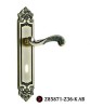 Aluminum wood door handle