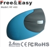 OEM logo 3d usb 2.4ghz optical vertical mouse wireless/wired driver