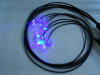 Energy saving swimming pool or underwater end light fiber optic cable