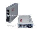 10 / 100m Fast Ethernet Dual Fiber Media Converter With Two Interface
