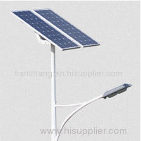 80W Silicon Solar LED Street Light