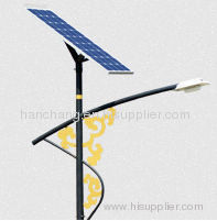 50W Silicon Solar LED Street Lamp