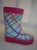 Cotton Lining Rubber Rain Boot Size 28 , Fashionable Simple Lovely