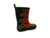 Red Rubber Rain Boot Children , Beautiful Cotton Lining Size 25