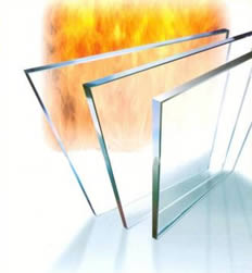stand 1000 celsius degree 90-120mins fire resistant glass
