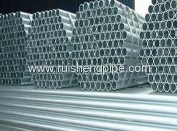DIN 1629 welded or seamless steel galvanized line pipes