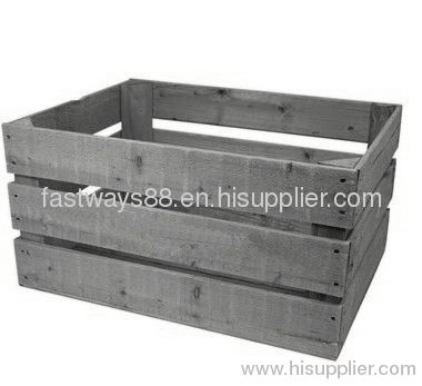 cheap rustic wooden crate