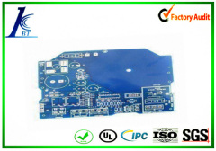 Lead free single-sided printed circuit board with high density.dard blue mask 1layer pcb in high speed.smt pcb
