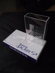 Samsung smartphone acrylic flyer holder