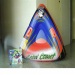 Triangle inflatable snow tube