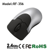 Rubber key 2.4Ghz wireless optical usb mouse