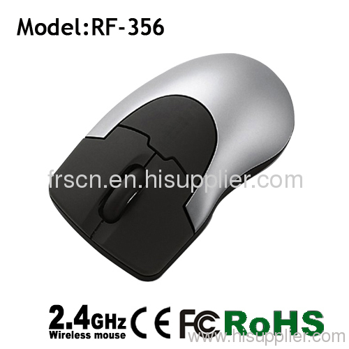 Rubber key 2.4Ghz wireless optical usb mouse