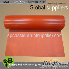 Silicon Rubber Coated Fiberglass Cloth