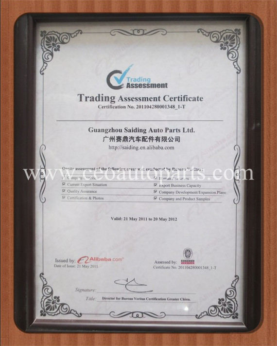 Trading Assessment Certificate