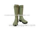 Olive Wellington Hunting Boots Knee , Ladies Waterproof for Winter