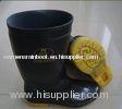 Black Sanitary Boots Size 45 , Alkali Resistance For Meat Factories