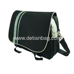 Best design black young men s laptop shoulder bag
