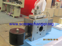 Automatic uninterrupted continuous polymer filtration-screen changer