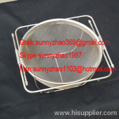 industrial stainless steel wire mesh basket