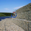 Gabion green Retaining wall