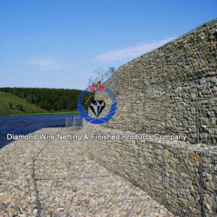 Gabion green Retaining wall